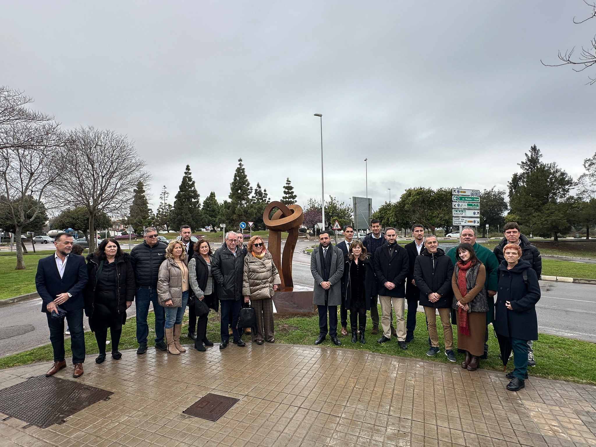 Sagunt ret homenatge a les víctimes de la COVID-19 i als col·lectius que van treballar en primera línia en la pandèmia