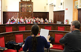 L'alcalde de Sagunt i la vicepresidenta de la SAG es reunixen amb els treballadors contractats per la SAG per al Pla d'Ocupació Municipal