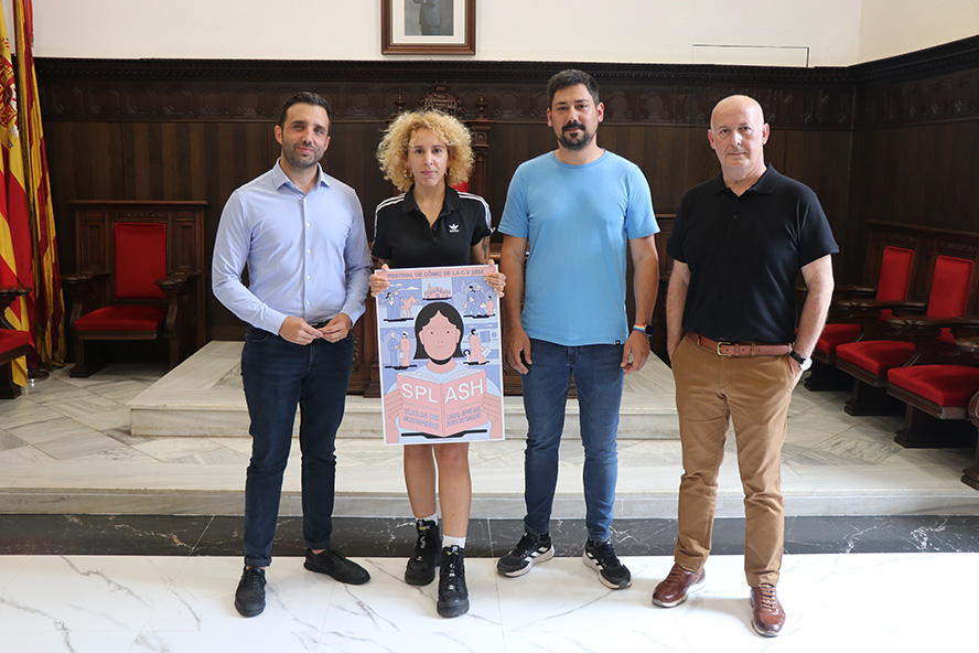 El Festival del Còmic Splash presenta el seu cartell dissenyat per la il·lustradora Nadia Hafid