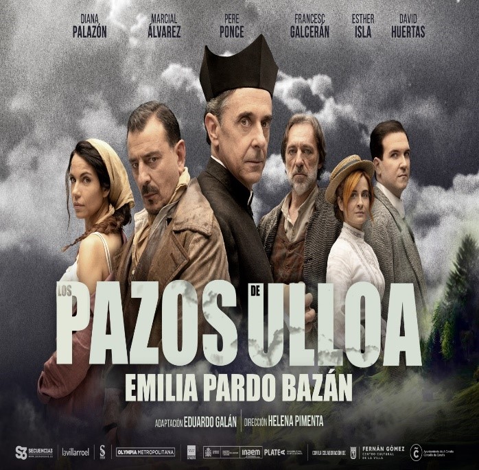 L’obra de teatre 'Los Pazos de Ulloa' es representarà en la Casa Municipal de Cultura