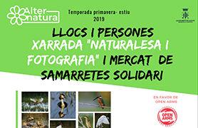 Alternatura organitza la xarrada ‘Naturalesa i fotografia’ i un mercat solidari de samarretes el pròxim diumenge