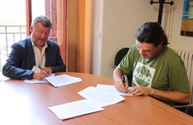 L'Ajuntament de Sagunt i Agró signen un nou conveni per a la realització d'activitats de sensibilització mediambiental