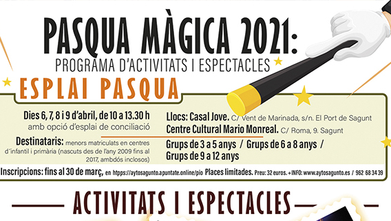 Dimarts que ve comença la programació de Pasqua Màgica amb el mag Jandro d’El Hormiguero 
