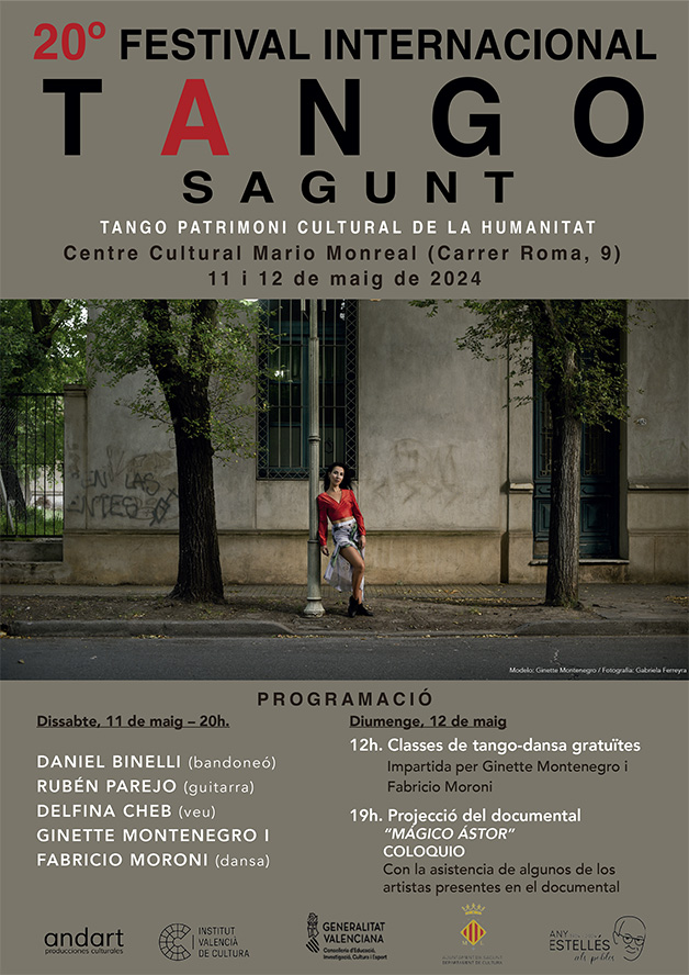 Este cap de setmana se celebra el XX Festival Internacional de Tango de Sagunt