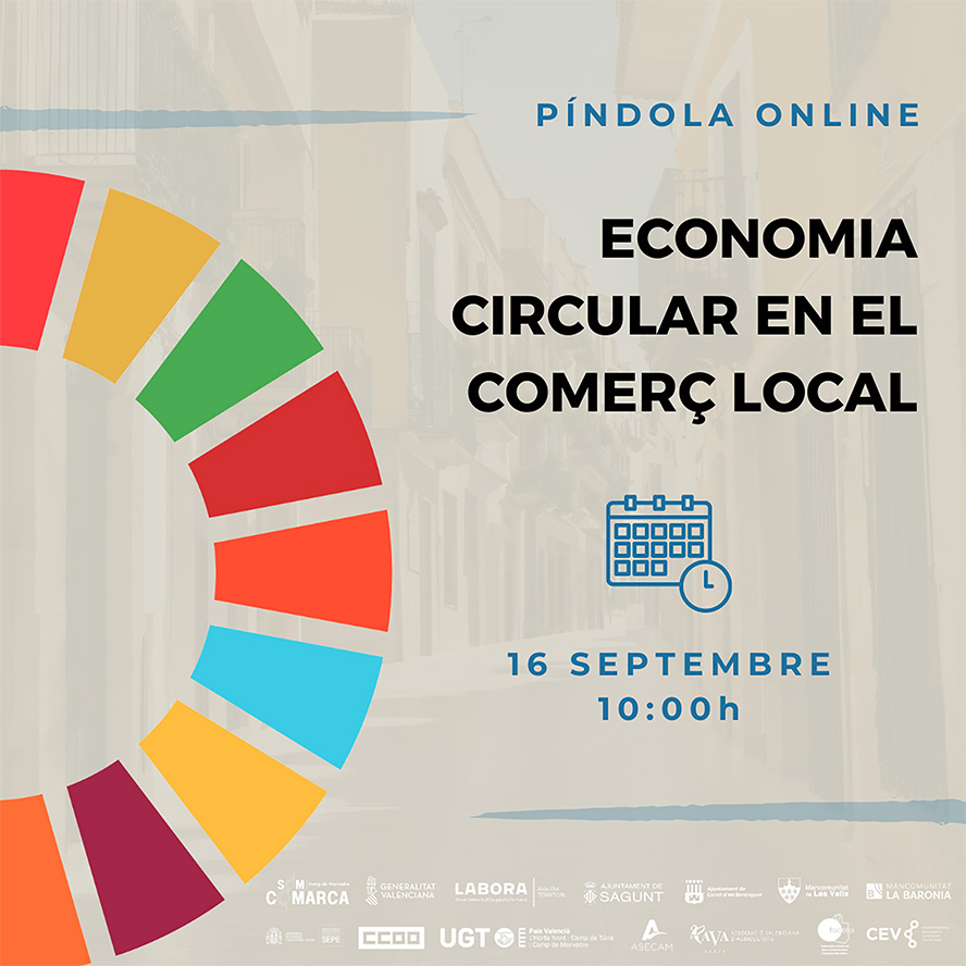 L'Ajuntament de Sagunt impulsa l'economia circular en el comerç local amb una acció formativa