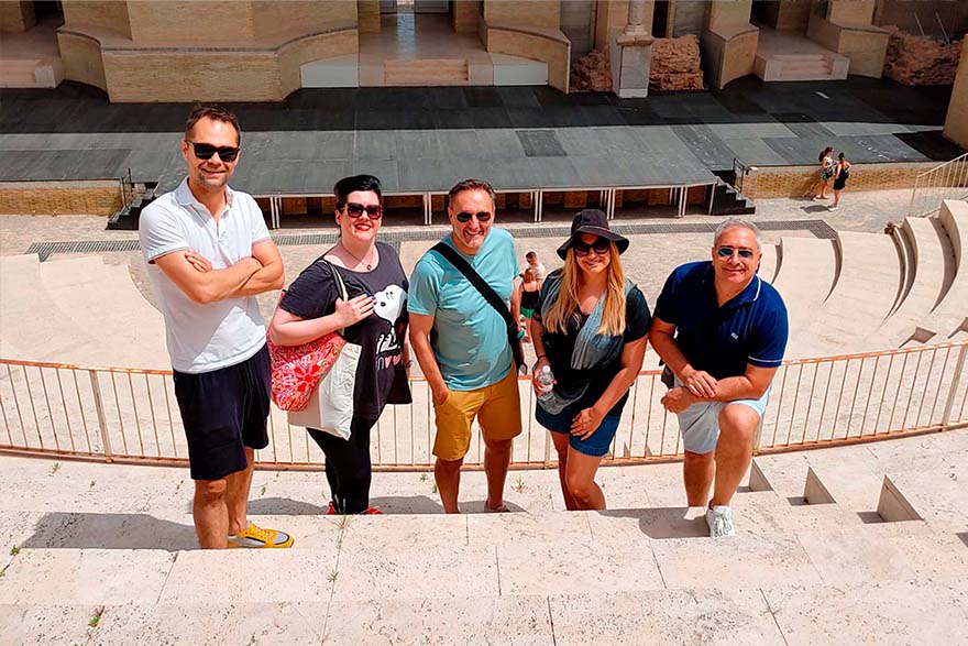 Sagunt rep la visita de turoperadors serbis