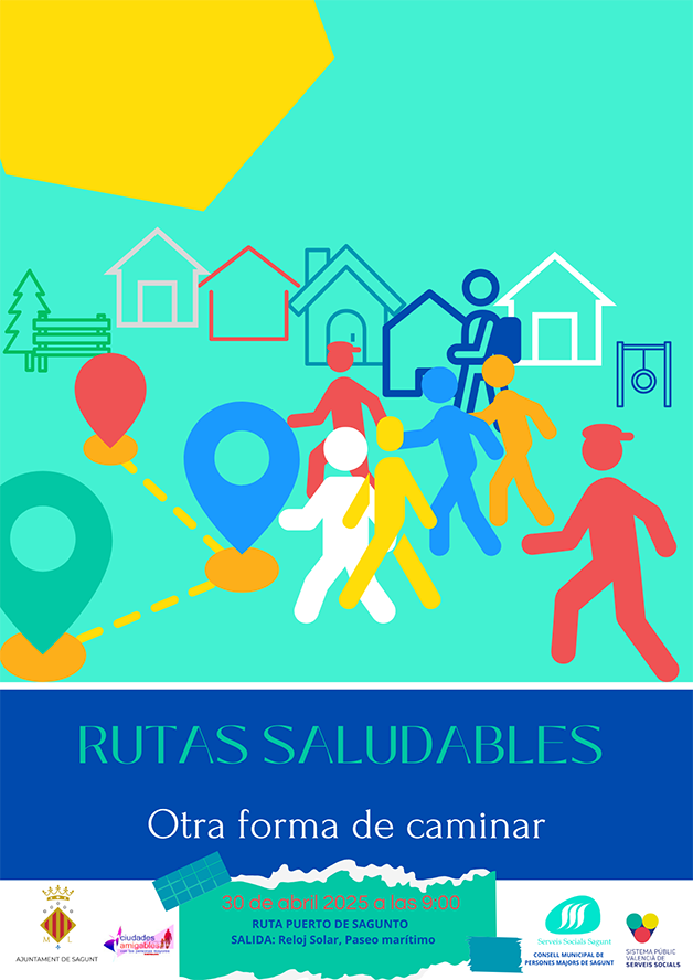 L'acció ‘Rutes Saludables’ busca reduir l'aïllament de les persones majors a través de passejos col·lectius