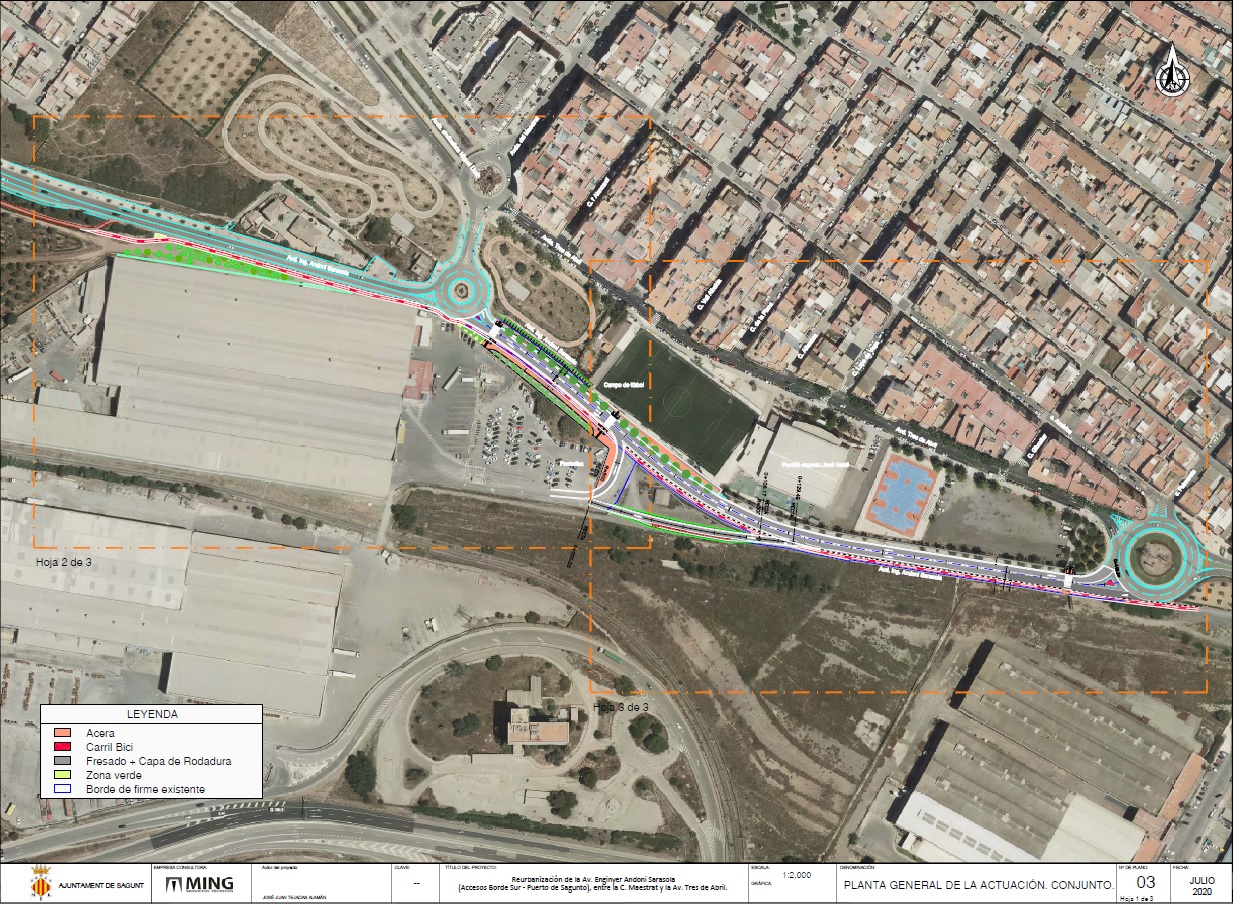 La Junta de Govern aprova la licitació de les obres de reurbanització de l'avinguda Enginyer Andoni Sarasola