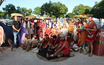 El grup de recreació de Legions d’Escipión arriba a Sagunto per recrear la Via Scipionis