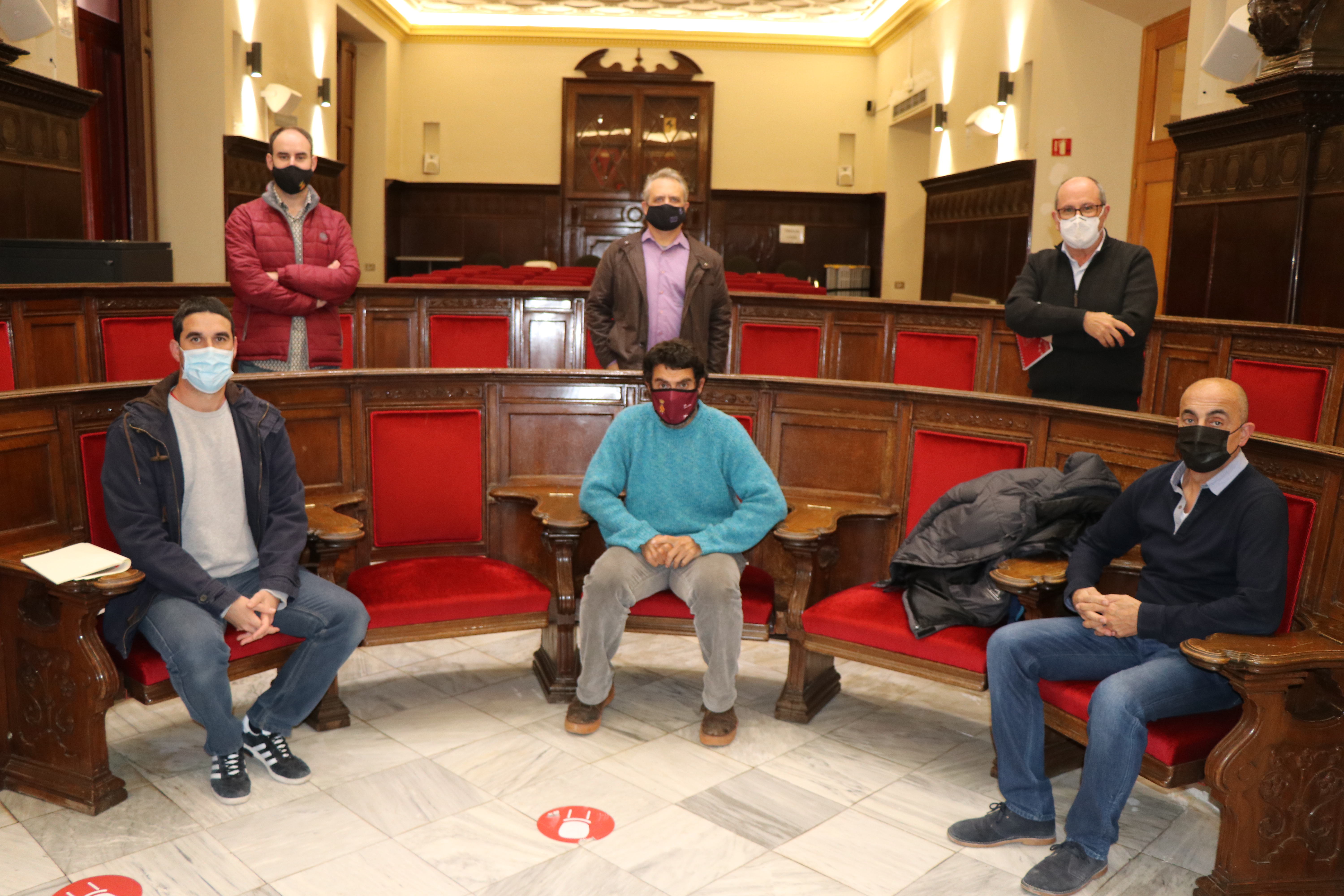 Reunió entre Ajuntament i Conselleria per a impulsar la promoció de la pilota valenciana a les escoles