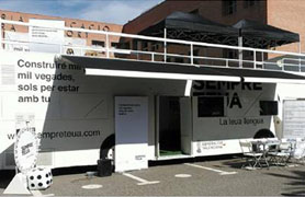 El Bus de la Llengua visitarà Sagunt esta setmana