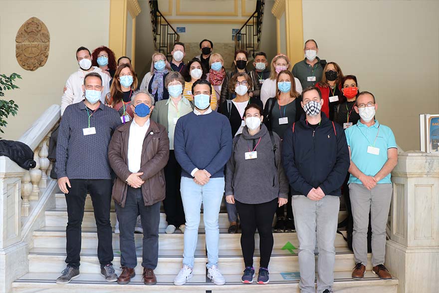 L'Ajuntament de Sagunt rep el professorat del programa UNITE