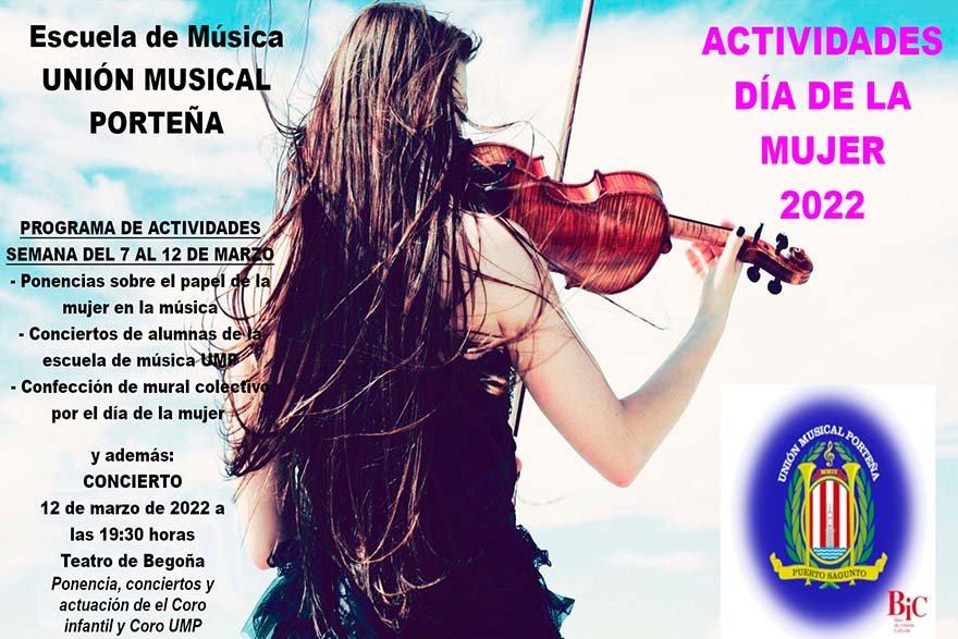 La Unión Musical Porteña oferix un concert amb motiu del Dia Internacional de la Dona