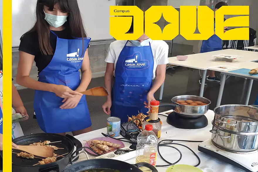 Campus Xef i Campus Dance posen el punt final a l'oferta estival per a adolescents de la regidoria d'Infància i Joventut