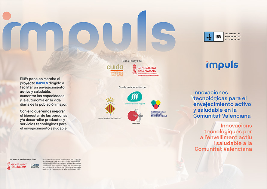 L'àrea de Serveis Socials participa en el projecte d’I+D+i 'IMPULS' de l'Institut de Biomecànica
