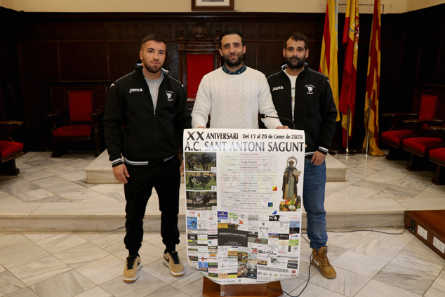 L'A. C. Sant Antoni de Sagunt presenta el seu programa per a la festivitat de Sant Antoni
