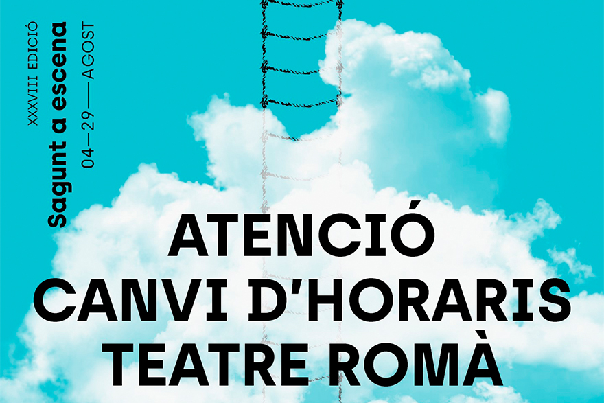 Els espectacles nocturns de Sagunt a Escena i Més Escena s'avancen mitja hora pel nou toc de queda