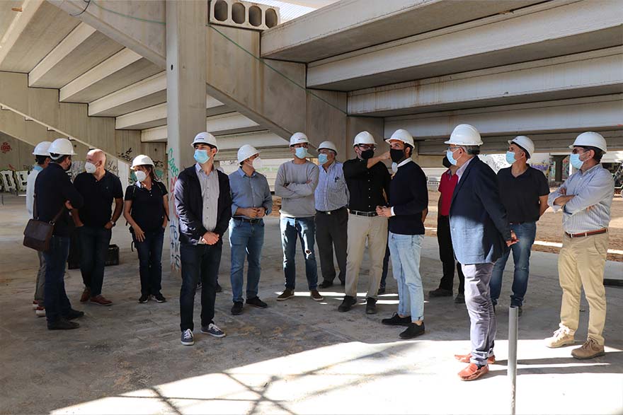 Les obres del nou pavelló del SUNVP VI avancen a bon ritme