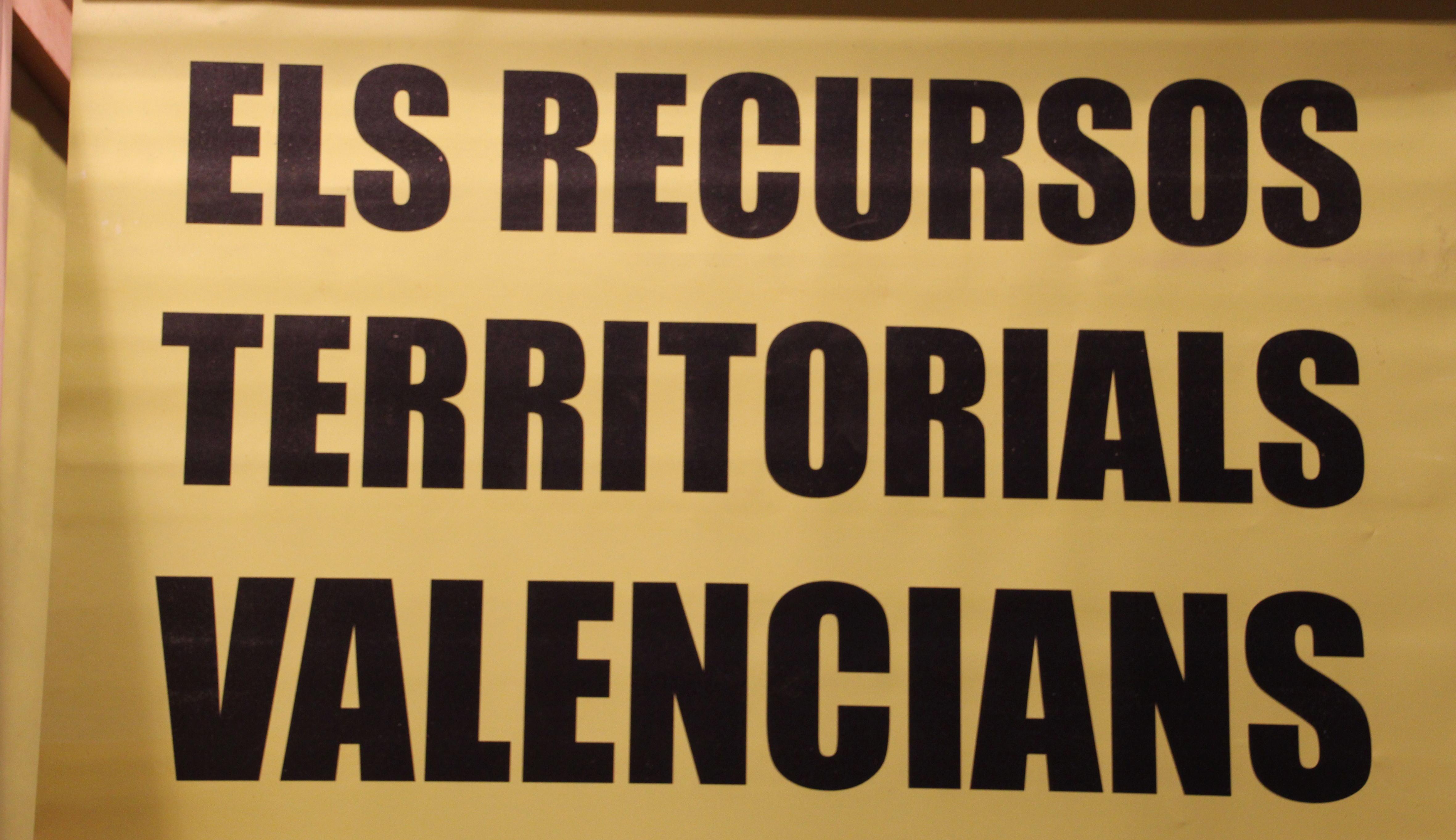 La Universitat de València organitza l'exposició “Els Recursos Territorials Valencians” al Port de Sagunt