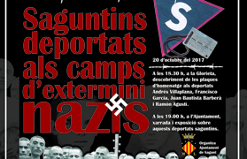 Sagunt homenatjarà la memòria de quatre saguntins empresonats i morts al camp de concentració de Mauthausen durant la II Guerra Mundial