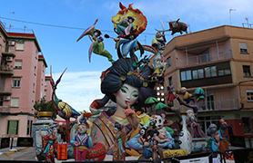 La Victoria guanya el Premi a Millor Falla de Sagunt i La Marina es fa amb el de Millor Falla Infantil