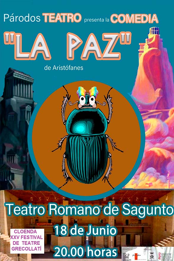 ‘La Paz’, d'Aristòfanes, l’obra encarregada de clausurar el Festival de Teatre Grecollatí de Sagunt