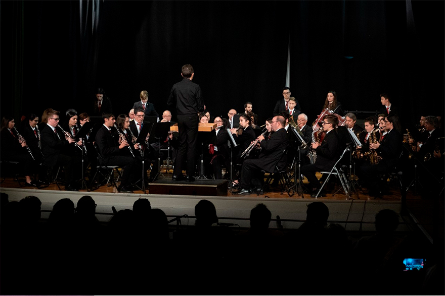 La Casa Municipal de Cultura acull el segon Concert de Primavera de la Unión Musical Porteña