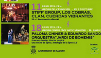 Stiff Group, Las Cobras, Clan i Cuerdas Vibrantes porten grans temes dels anys 60 aquest dissabte a Música al Port
