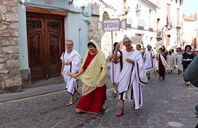 La ‘Pompa Officinarum’ i l'obra ‘Mostellaria’ de Plauto posen punt i final als Ludi Saguntini 2018
