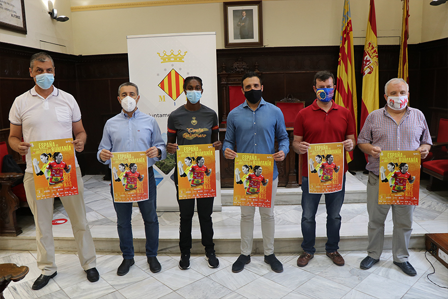 Sagunt acull este cap de setmana els dos partits amistosos que disputa la Selecció Espanyola d'Handbol Femení contra Romania