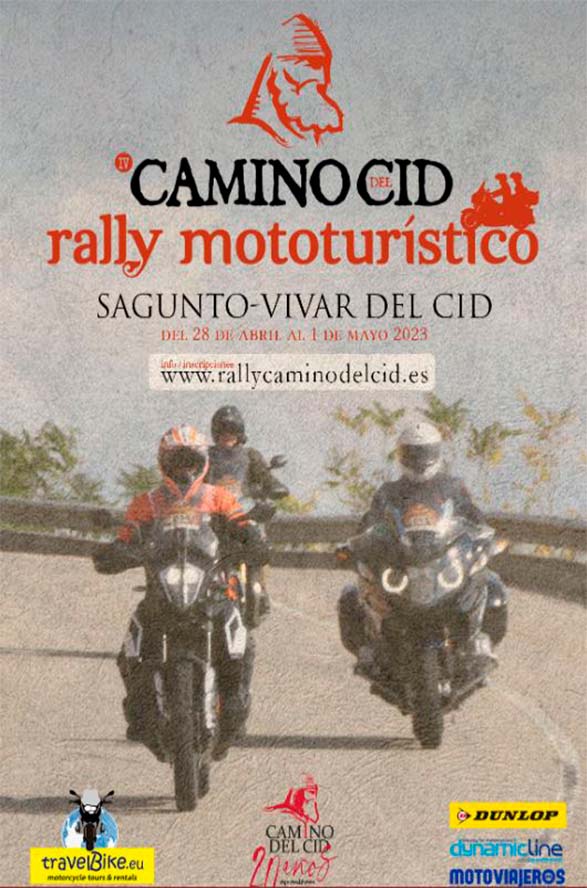 La IV edició del Ral·li Mototurístic Camí del Cid comença a Sagunt