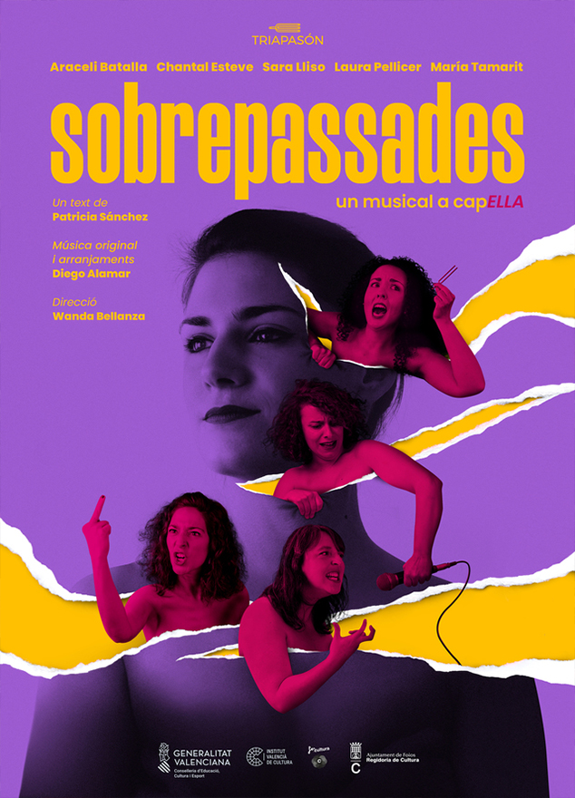 El Centre Cultural Mario Monreal acull l'espectacle musical a capella ‘Sobrepassades’ dissabte que ve