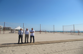 Sagunt acull la final de la Lliga Caixa Popular d'Handbol Platja