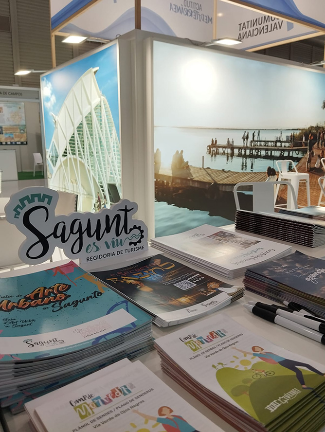 Sagunt participa en la Fira Internacional del Turisme d'Interior INTUR