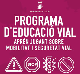 La Policia Local posa en marxa el programa online d'educació viària per als joves escolars de Sagunt