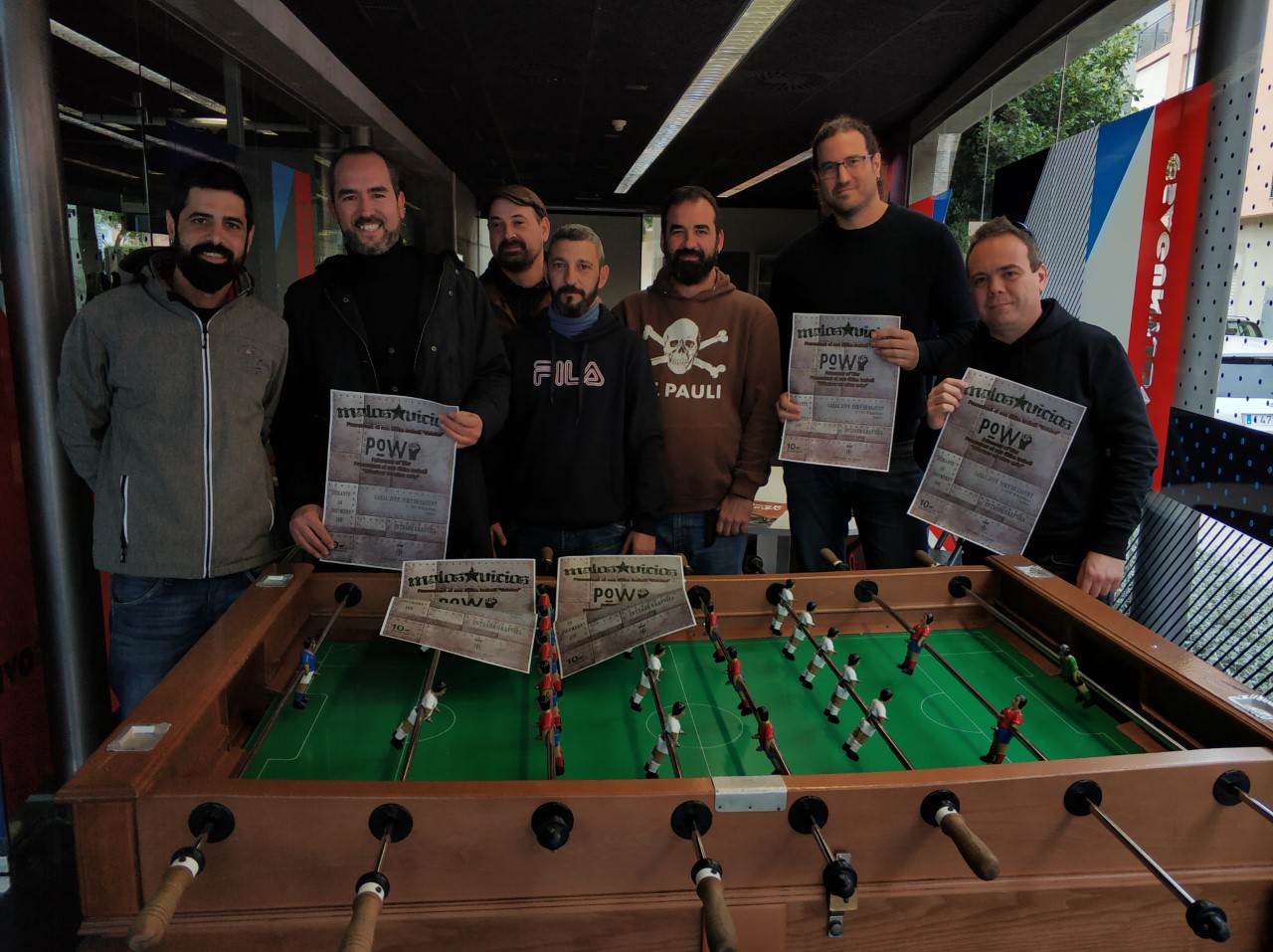 El quintet local ‘Prisoners Of War’ presenta el seu nou disc