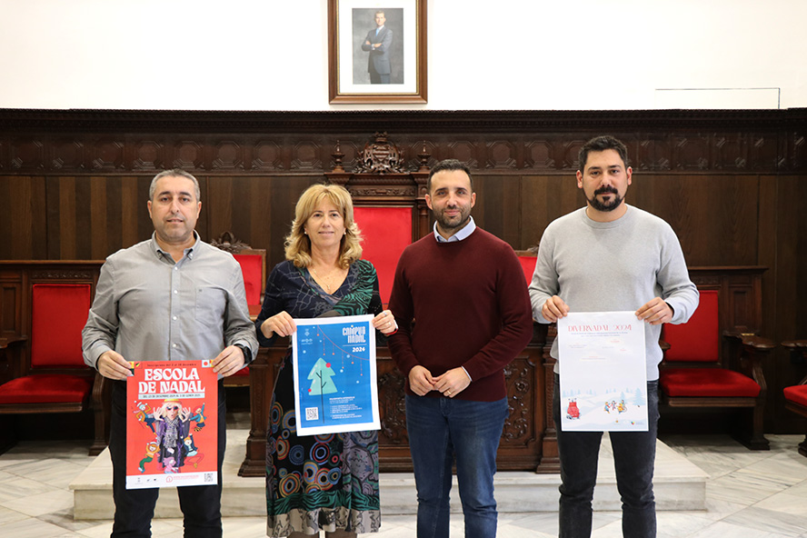 L'Ajuntament de Sagunt presenta els campus de Nadal