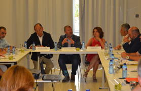 ASECAM organitza al Port de Sagunt una reunió de treball sobre la importància del tram Sagunt-Terol-Saragossa del corredor Cantàbric-Mediterrani