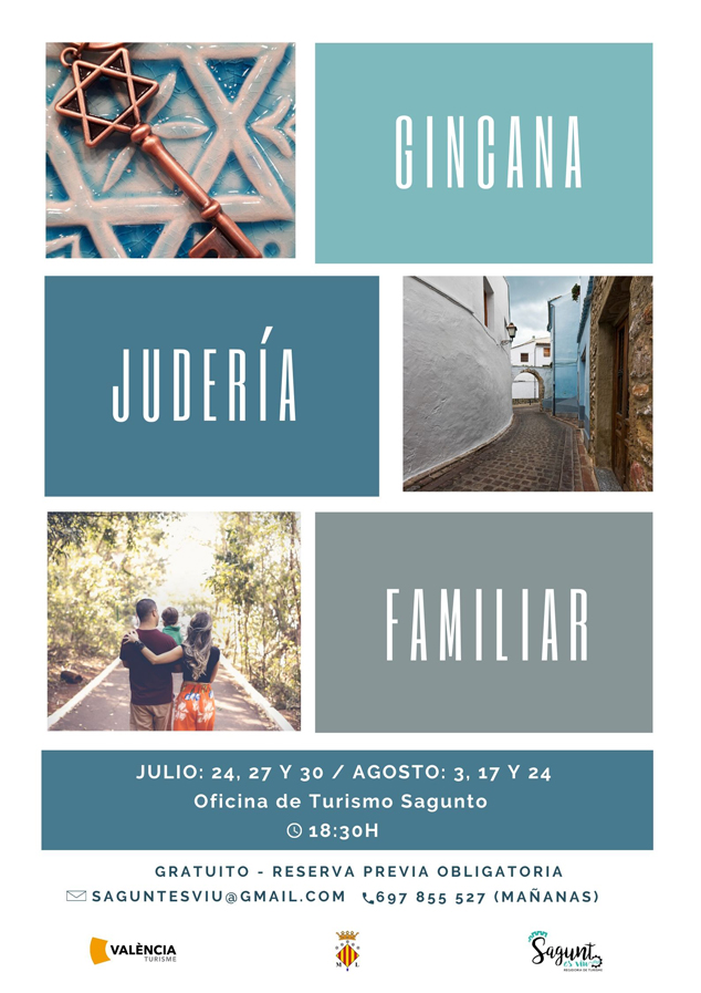 Turisme organitza la primera gimcana familiar per la Jueria de Sagunt