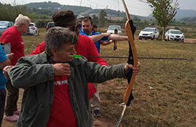 Relleu Paralímpic torna a Sagunt amb el tir amb arc