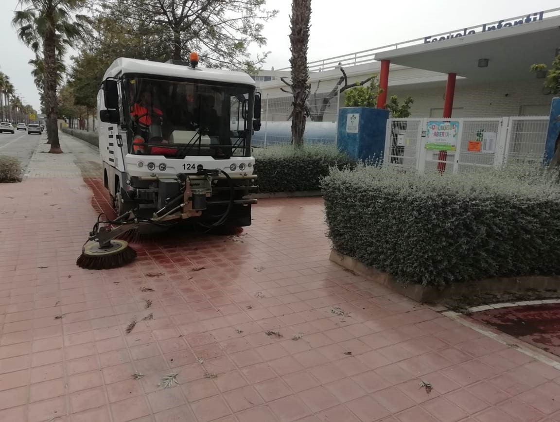 La SAG intensifica les labors de neteja incloent desinfeccions especials