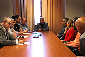 L'equip de govern s'ha reunit amb l'empresa de Family Cash i l'empresa que està urbanitzant i construint la nova parcel·la