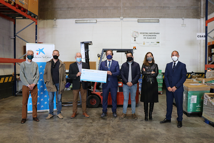 La Fundació "la Caixa" i CaixaBank col·laboren amb el Centre Solidari d'Aliments