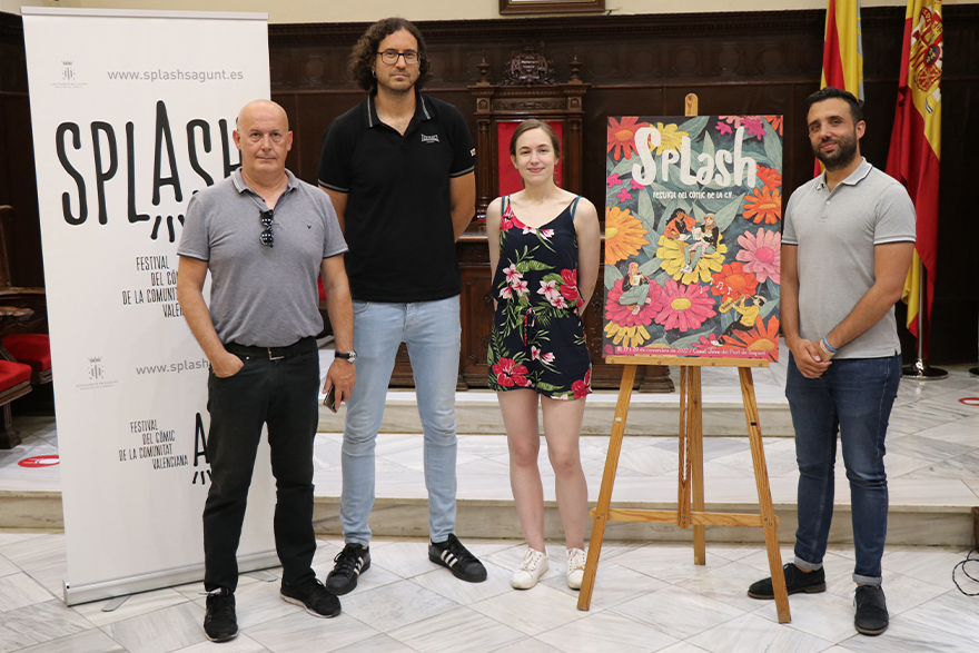 L'aragonesa Laura Rubio il·lustra el cartell de la 9ª edició del festival de còmic Splash