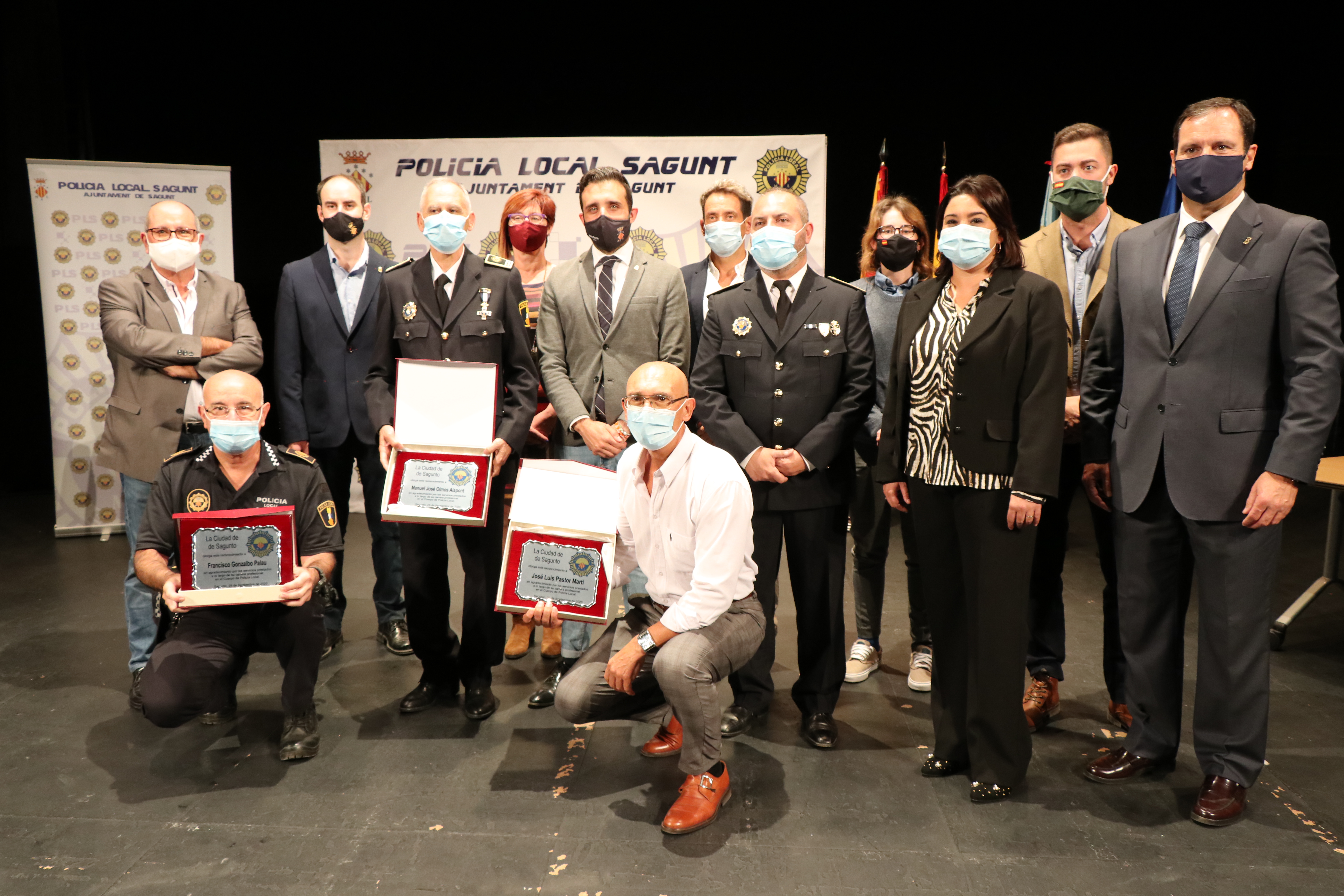 La Policia Local de Sagunt celebra la festivitat del seu patró San Miguel