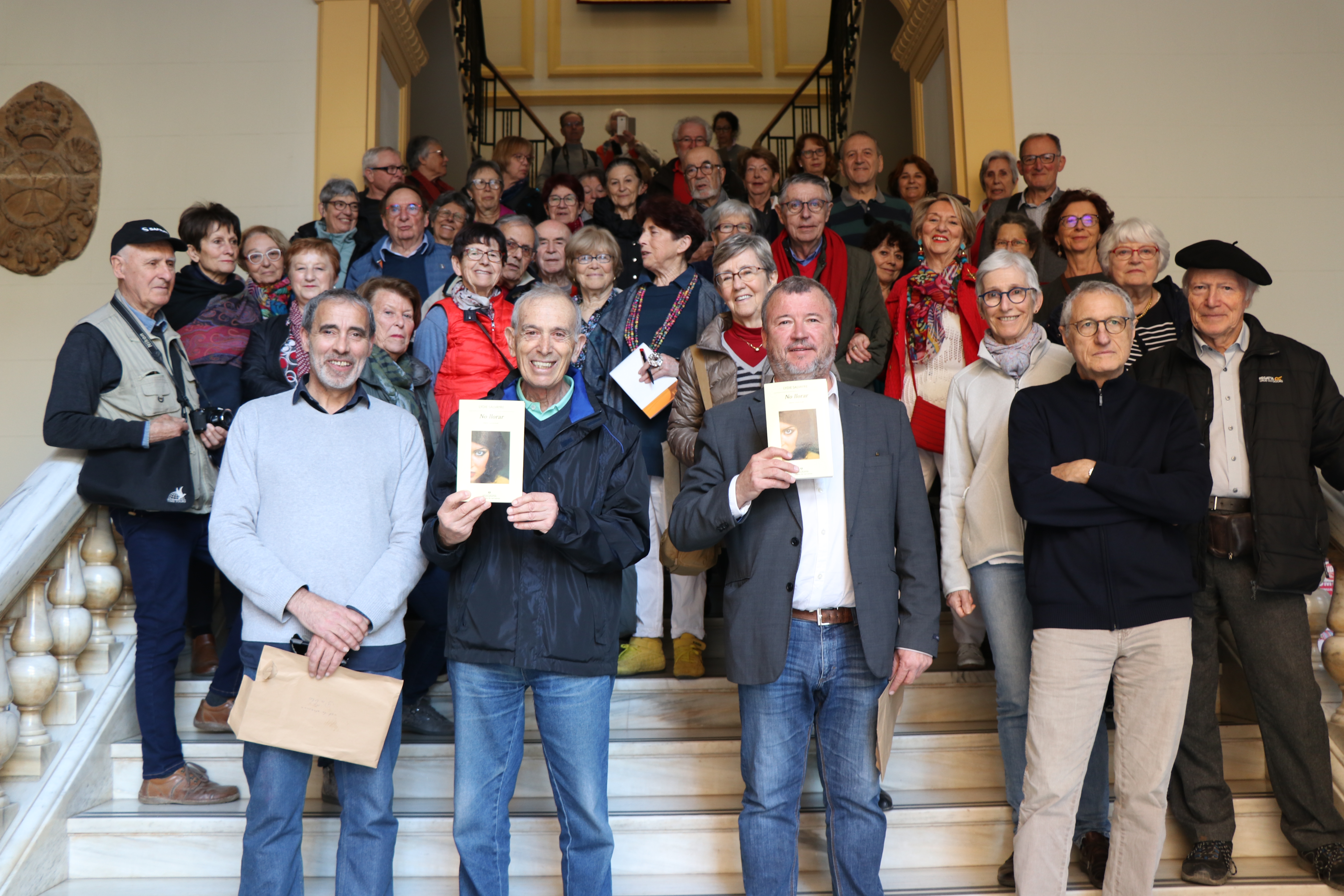 L’alcalde i el regidor de Patrimoni Cultural reben a Sagunt visitants de Millau
