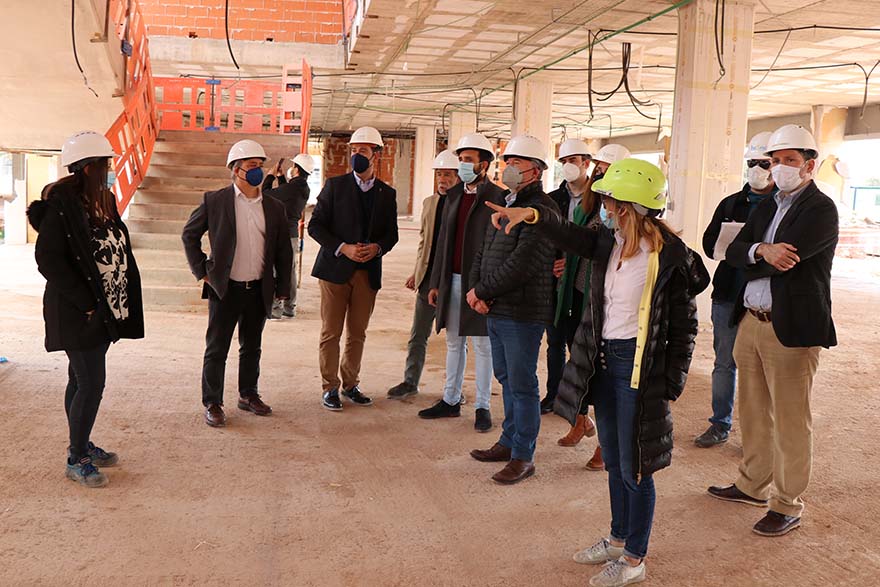  Les obres del nou IES Núm. 5 incorporen un nou bloc per a dotar-lo de 6 aules més