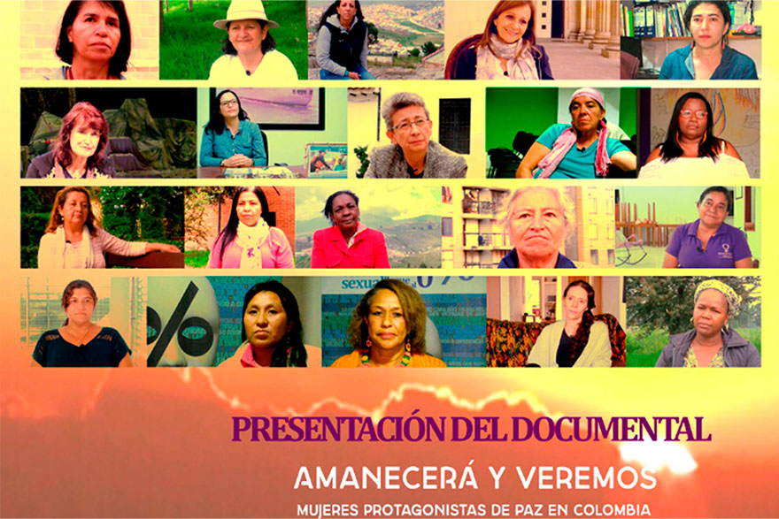 La programació d'activitats pel 25N continua amb la projecció del documental ‘Amanecerá y veremos. Mujeres protagonistas de paz en Colombia’