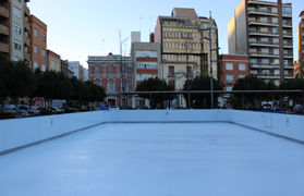 L'Ajuntament de Sagunt inaugurarà demà la pista de patinatge en la plaça Cronista Chabret