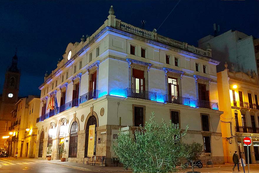 Sagunt s'unirà este dilluns a la celebració del Dia d'Europa il·luminant el Consistori i la Tinença d'Alcaldia del Port de Sagunt de blau i amb altres accions relacionades amb l'efemèride